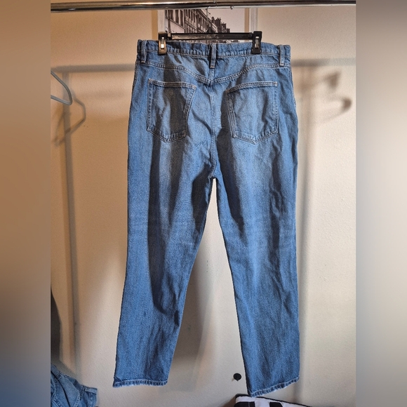 Frame Denim Blue Straight Leg Jeans - Picture 5 of 6
